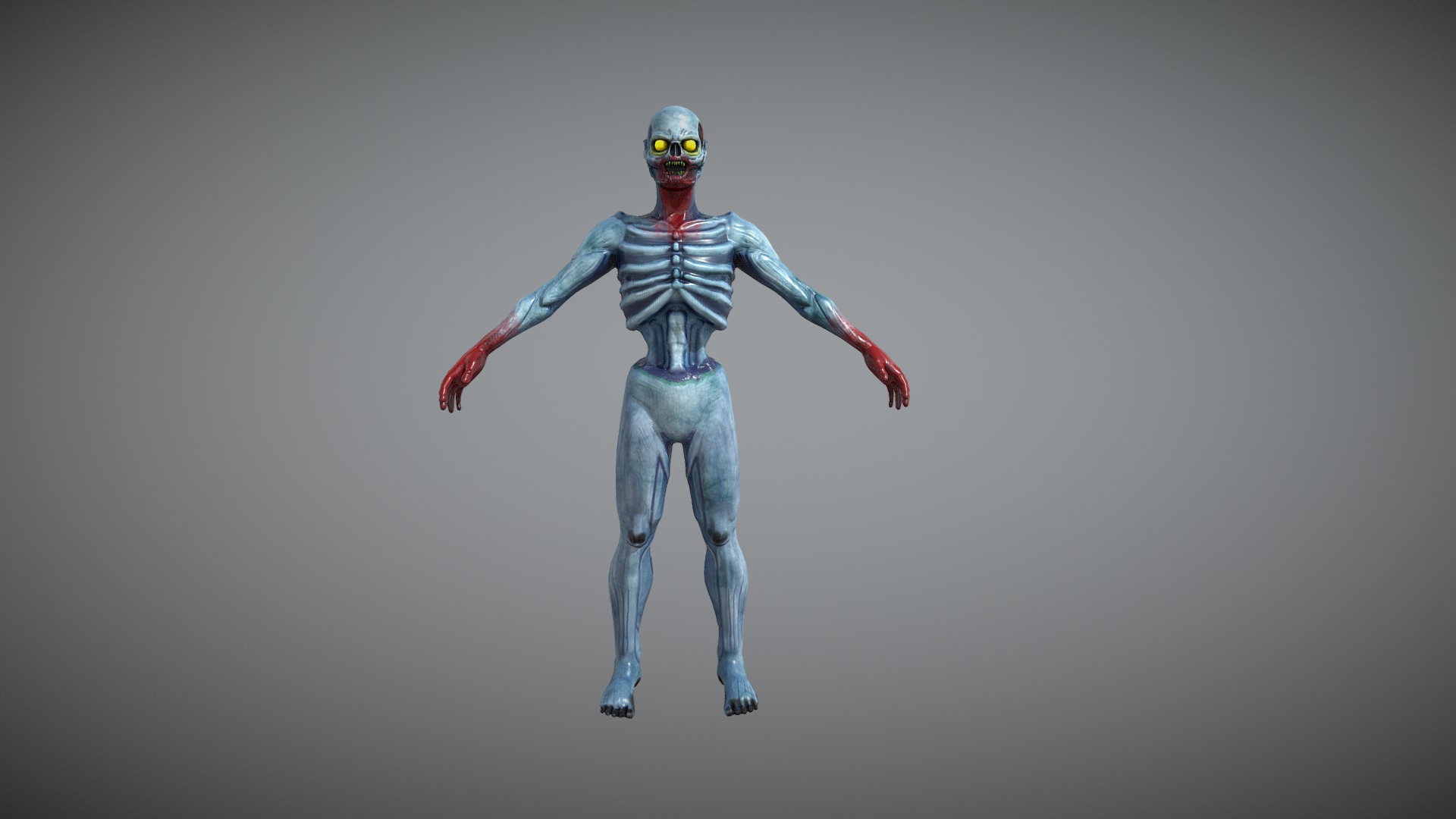 Zombie 3d model