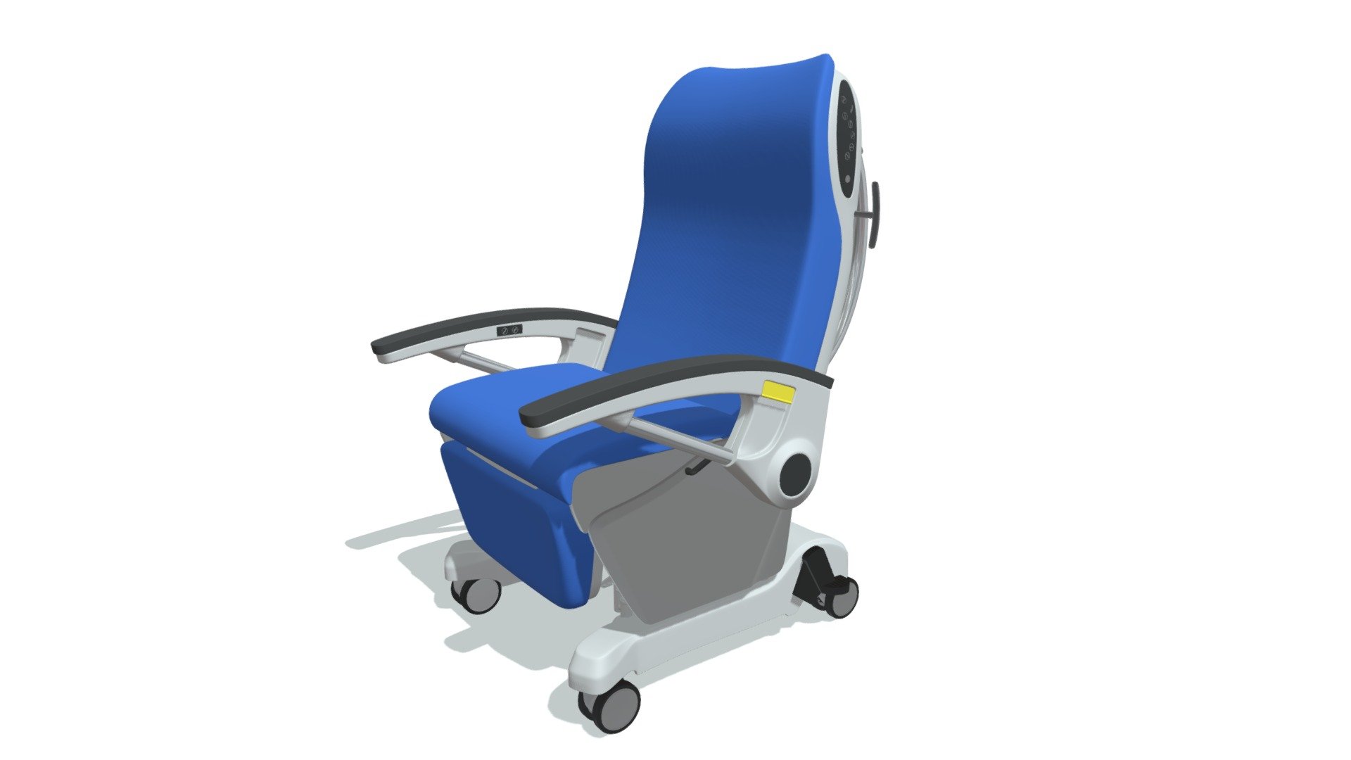 Hospital Patient Chair 3d model