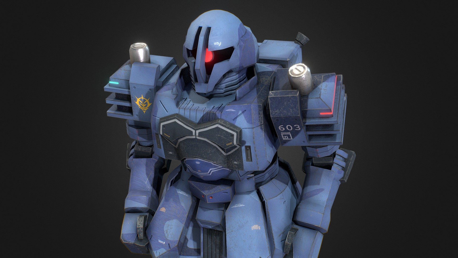 EMS-10 Zudah 603 Ver. 3d model