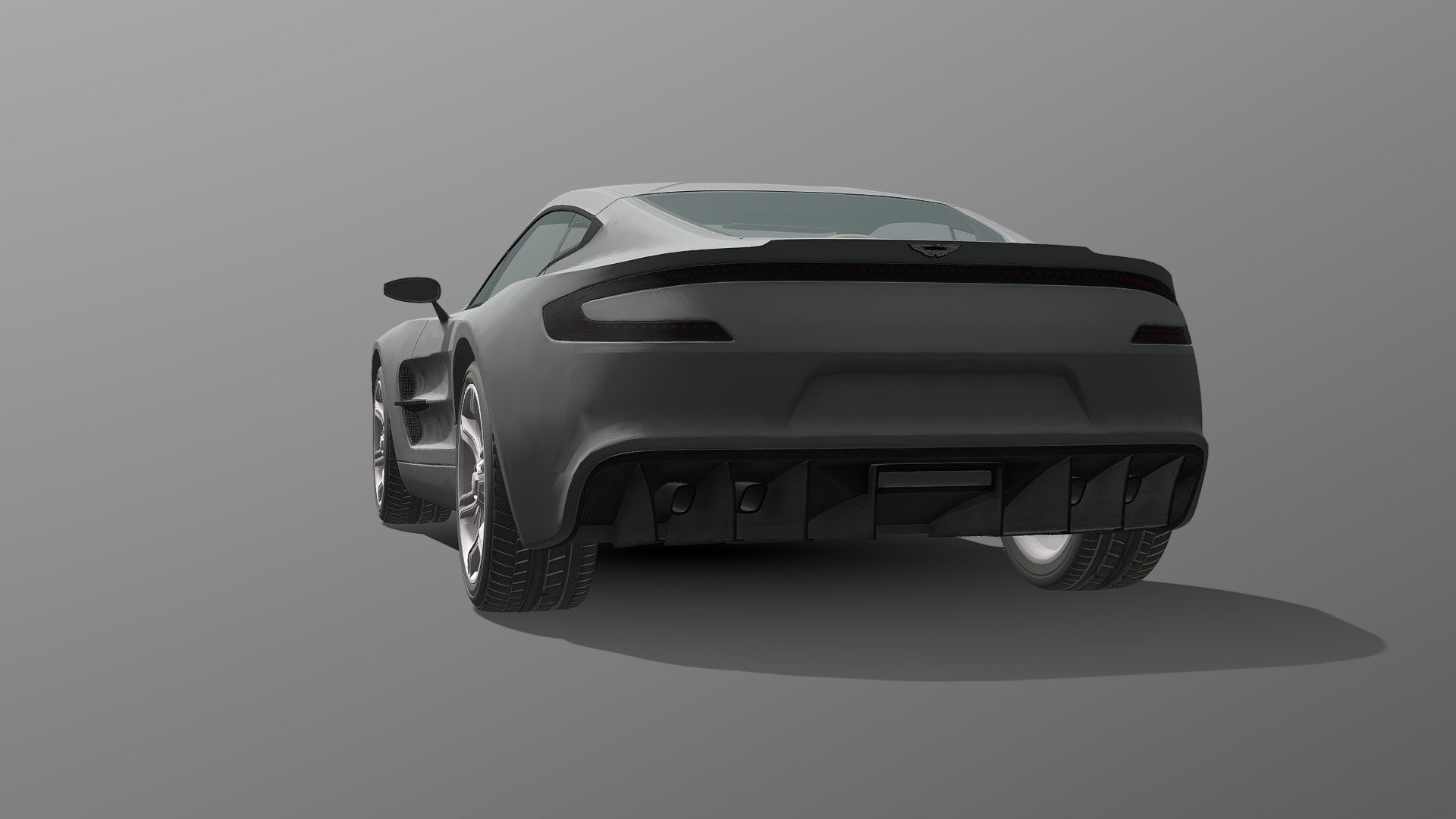 Aston Martin One-77 3d model