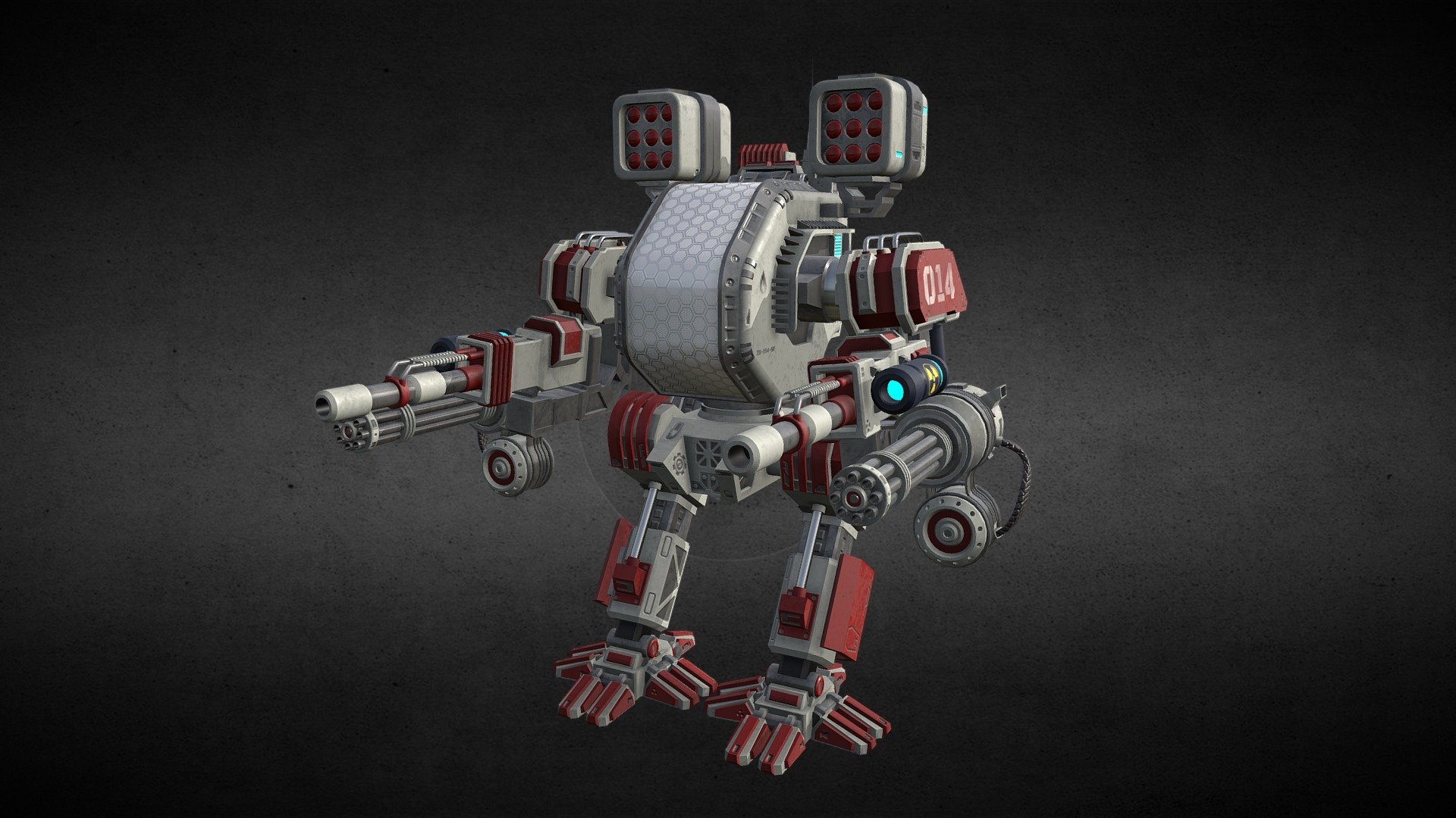 MECH 3d model