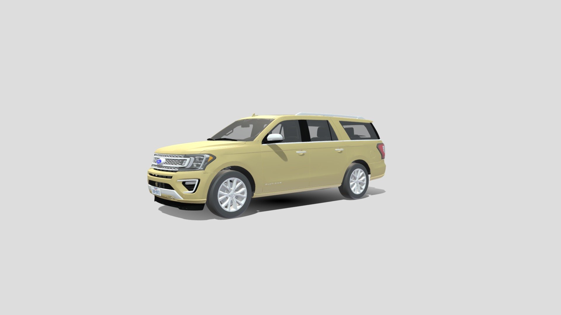 2020 Ford Expedition 3d model