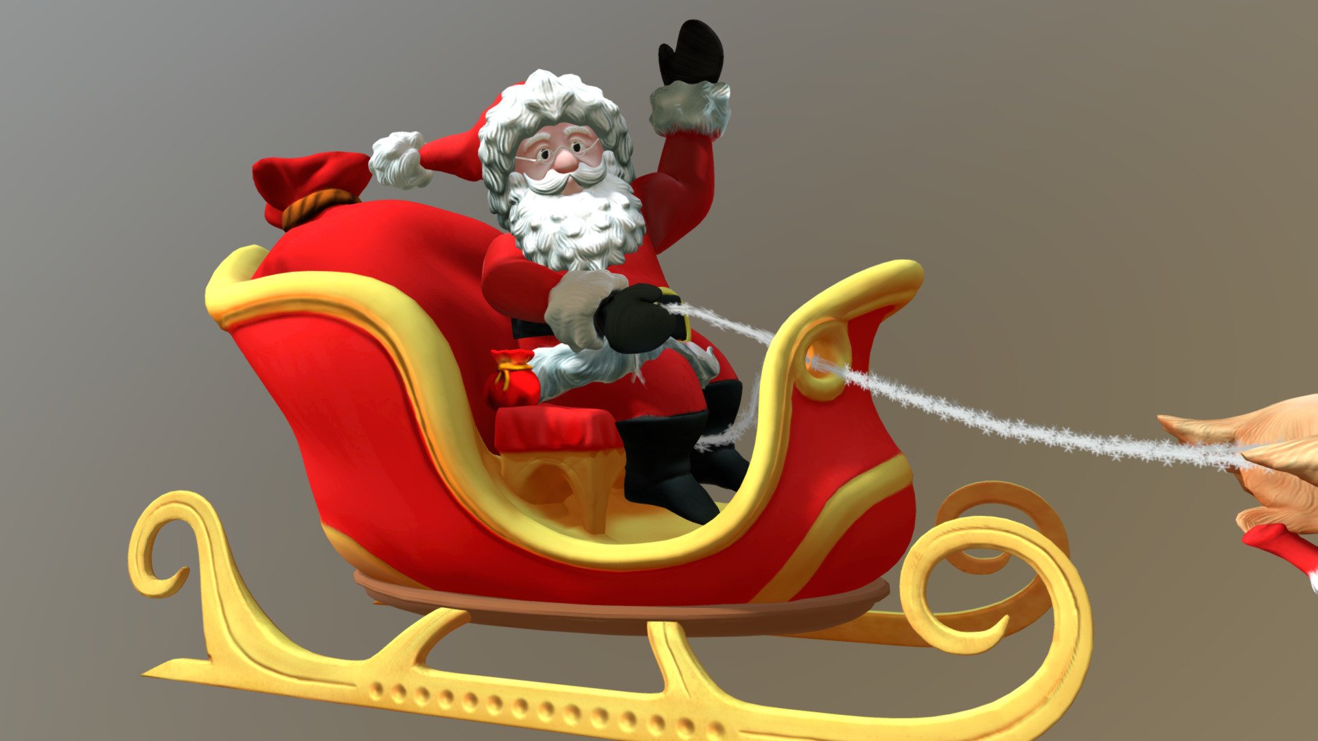 Santa Claus 3d model