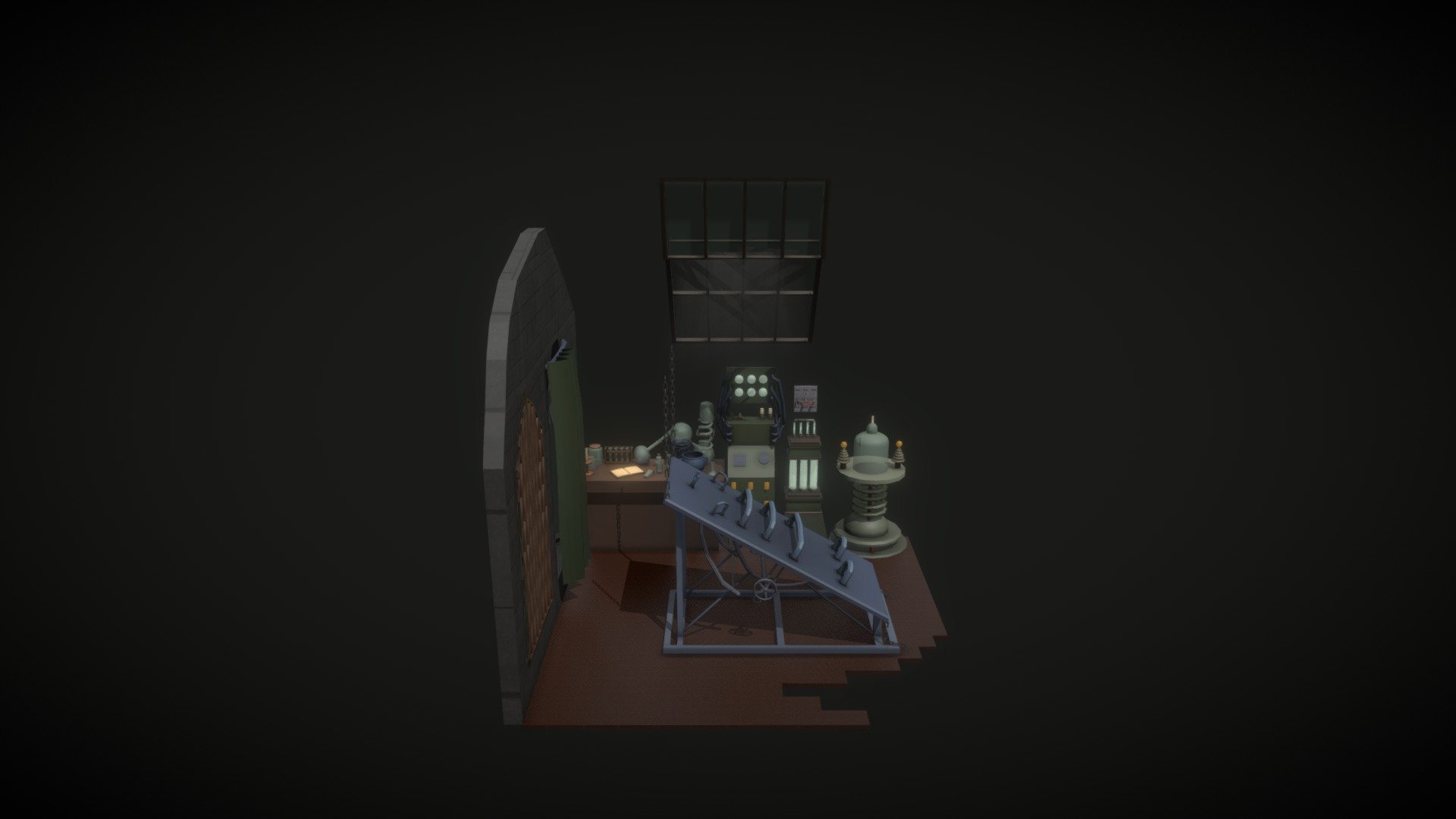 Frankensteins Lab 3d model