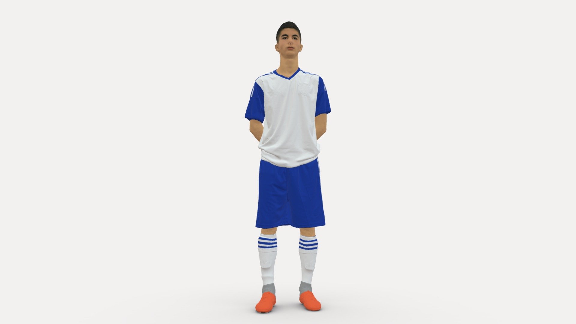 Soccer Player 1114-3 3d model