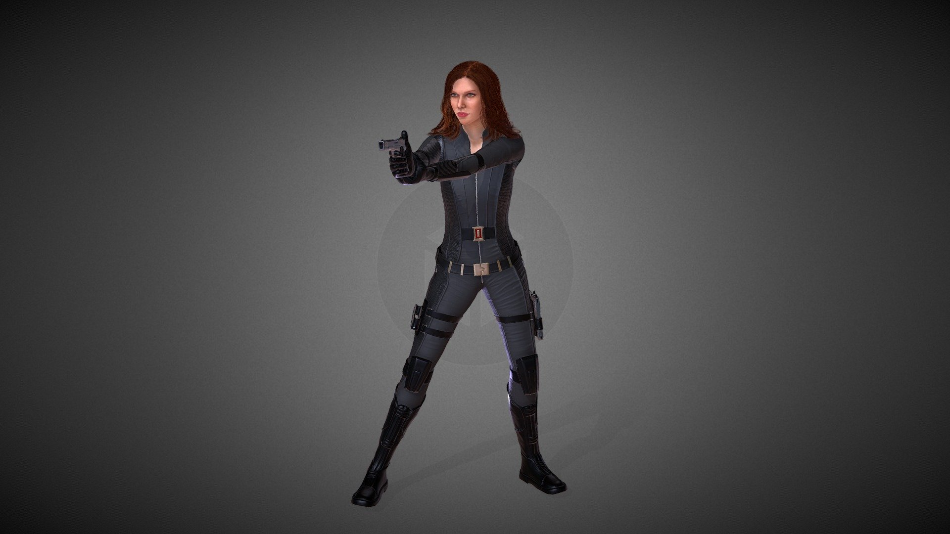 Black Widow 3d model