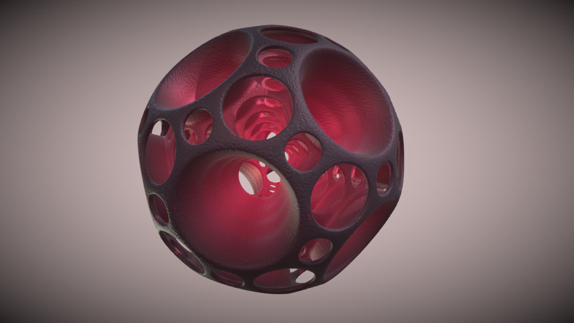 Dodecahedron variation 3d model