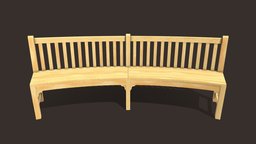 Outdoor bench