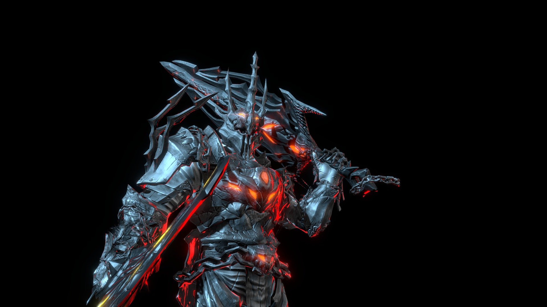 Dread Knight 3d model