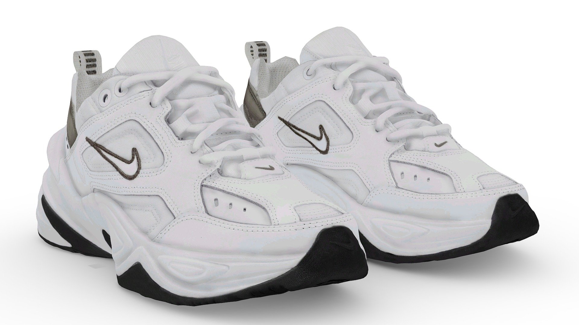 NIKE M2K Tekno fashion clunky sneaker 3d model