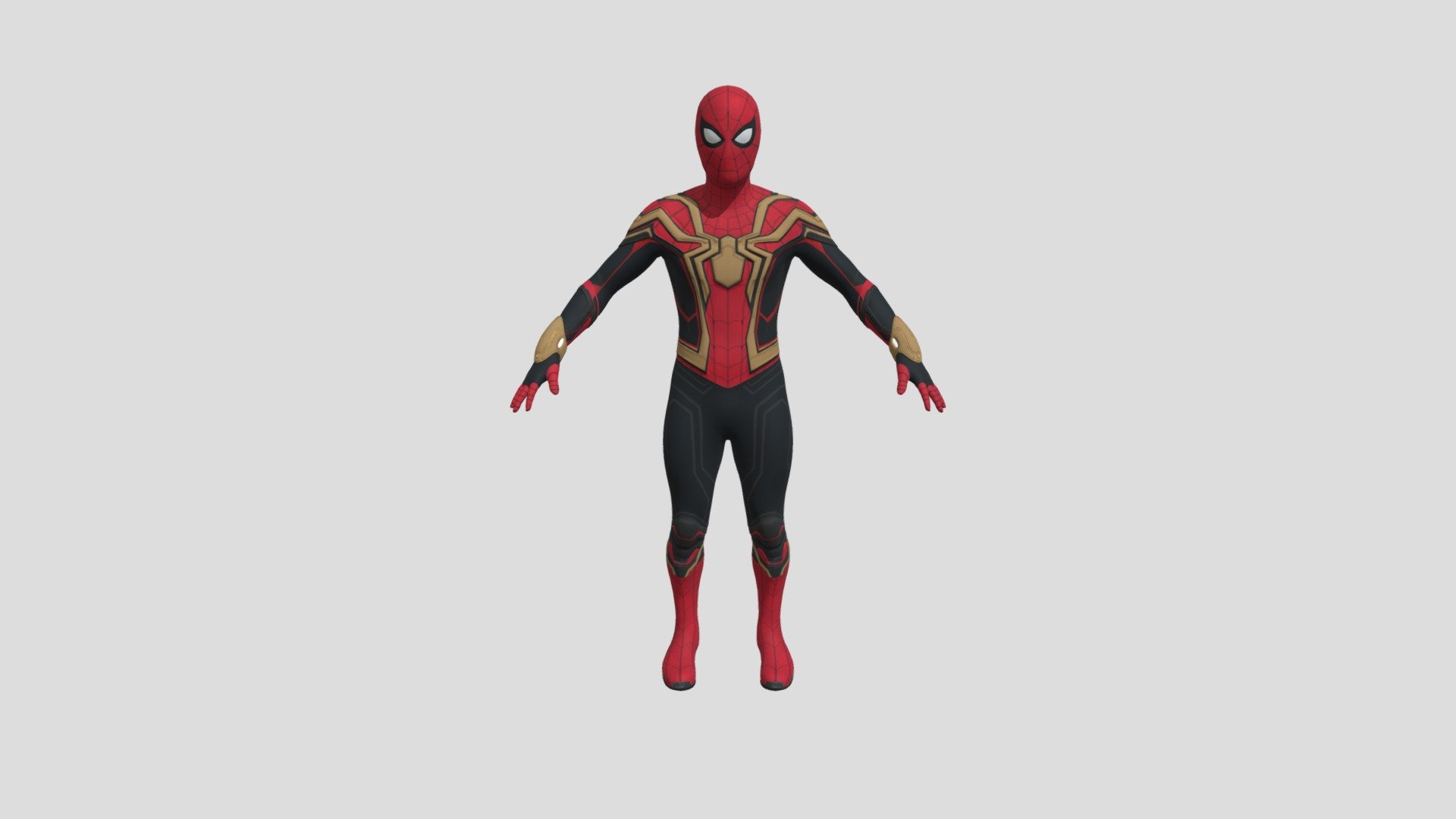 Spider-man-no-way-home 3d model