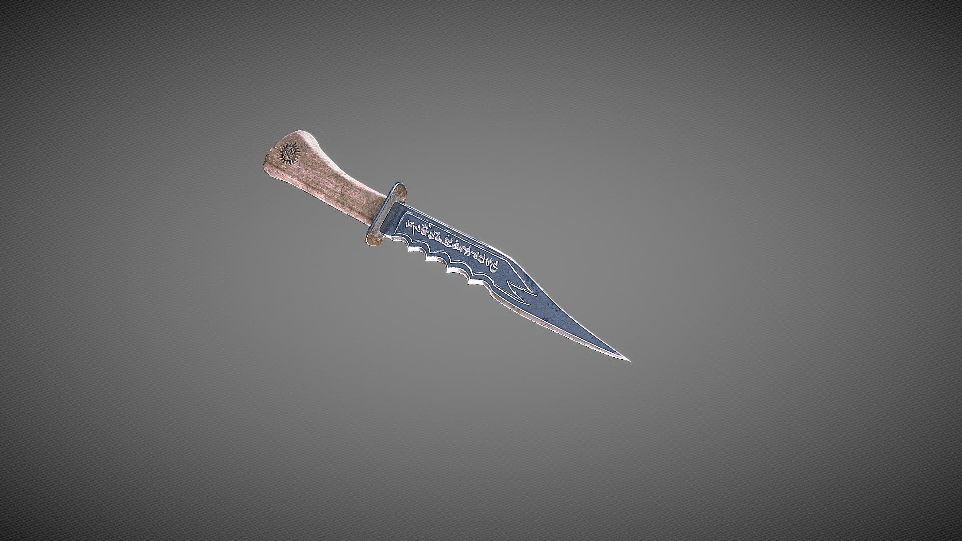 Demon Blade From Supernatural 3d model