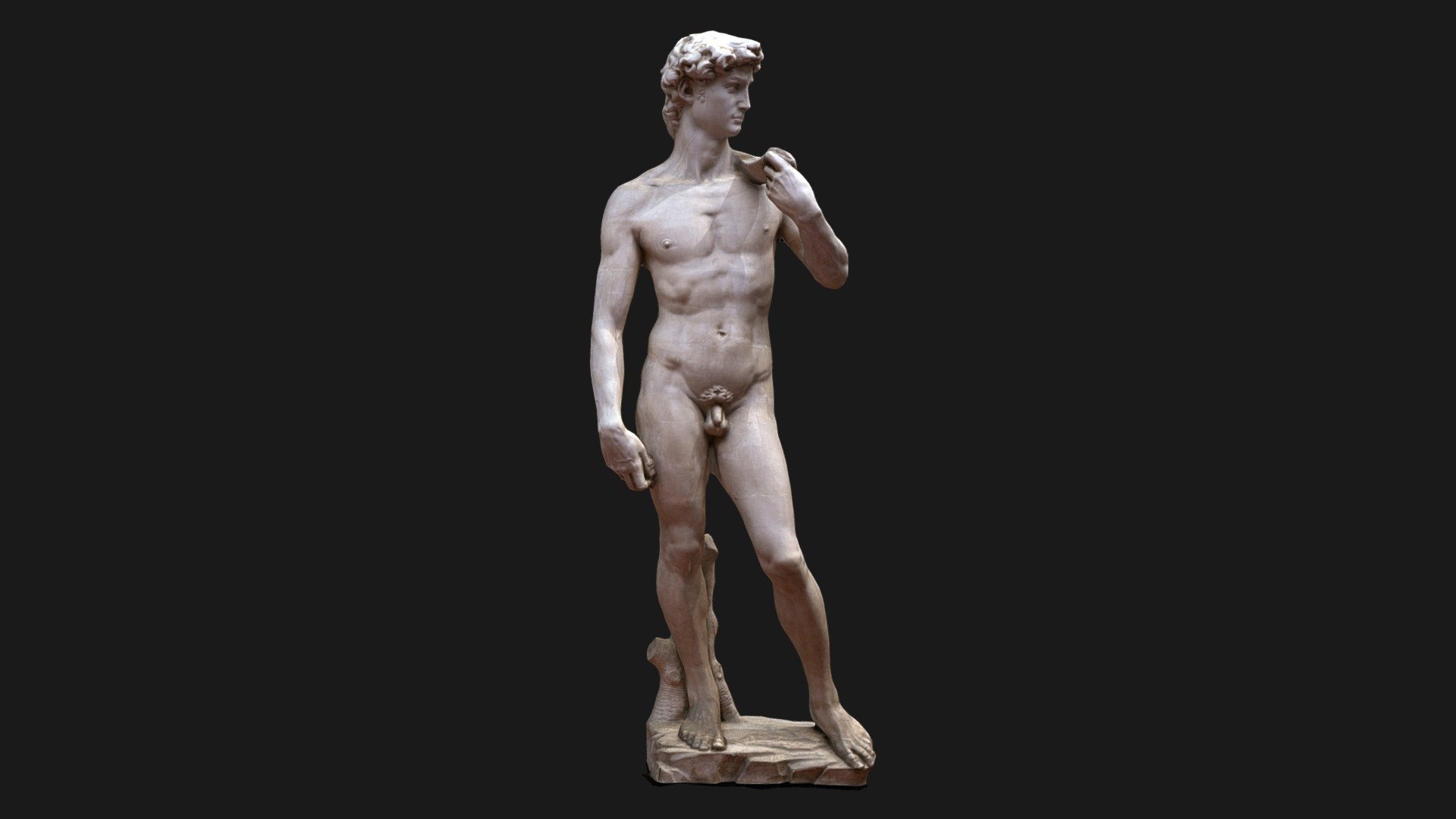 David of Michelangelo 3d model