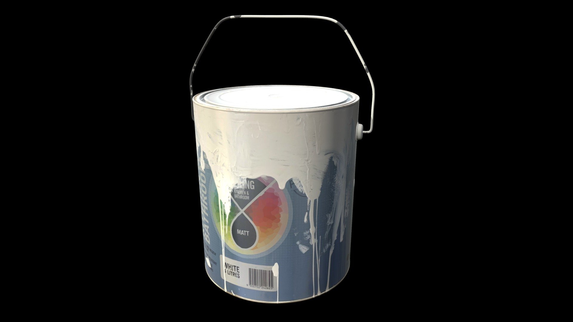 Paint Bucket 3d model