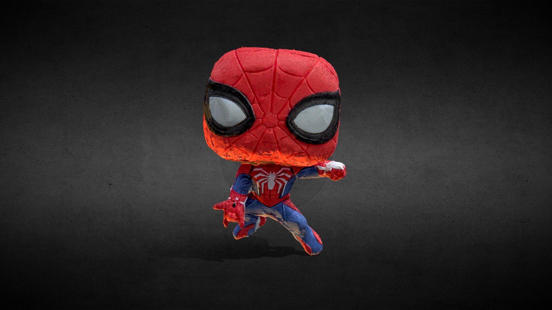 Spider-Man Game-Verse Funko POP! 3D 3d model