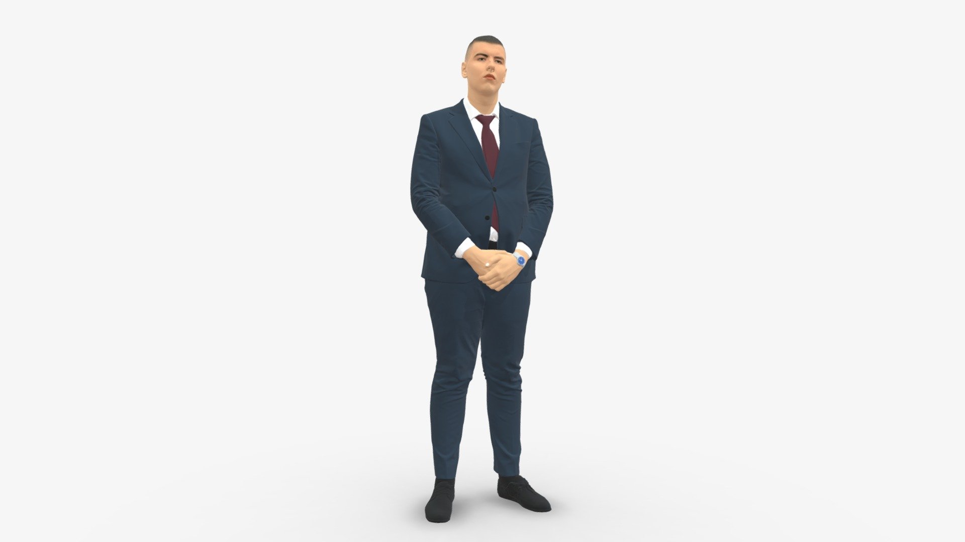 Man Posed 1016 3d model