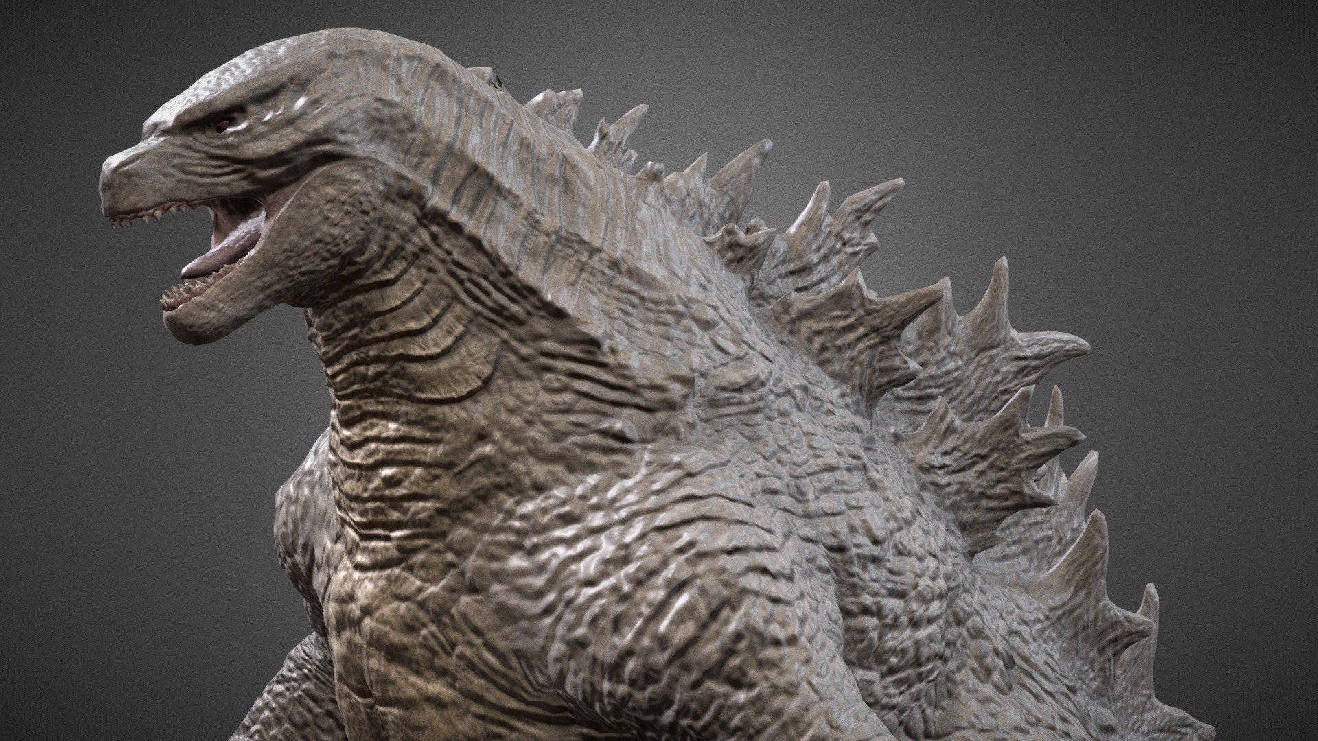 Godzilla 2021 3d model