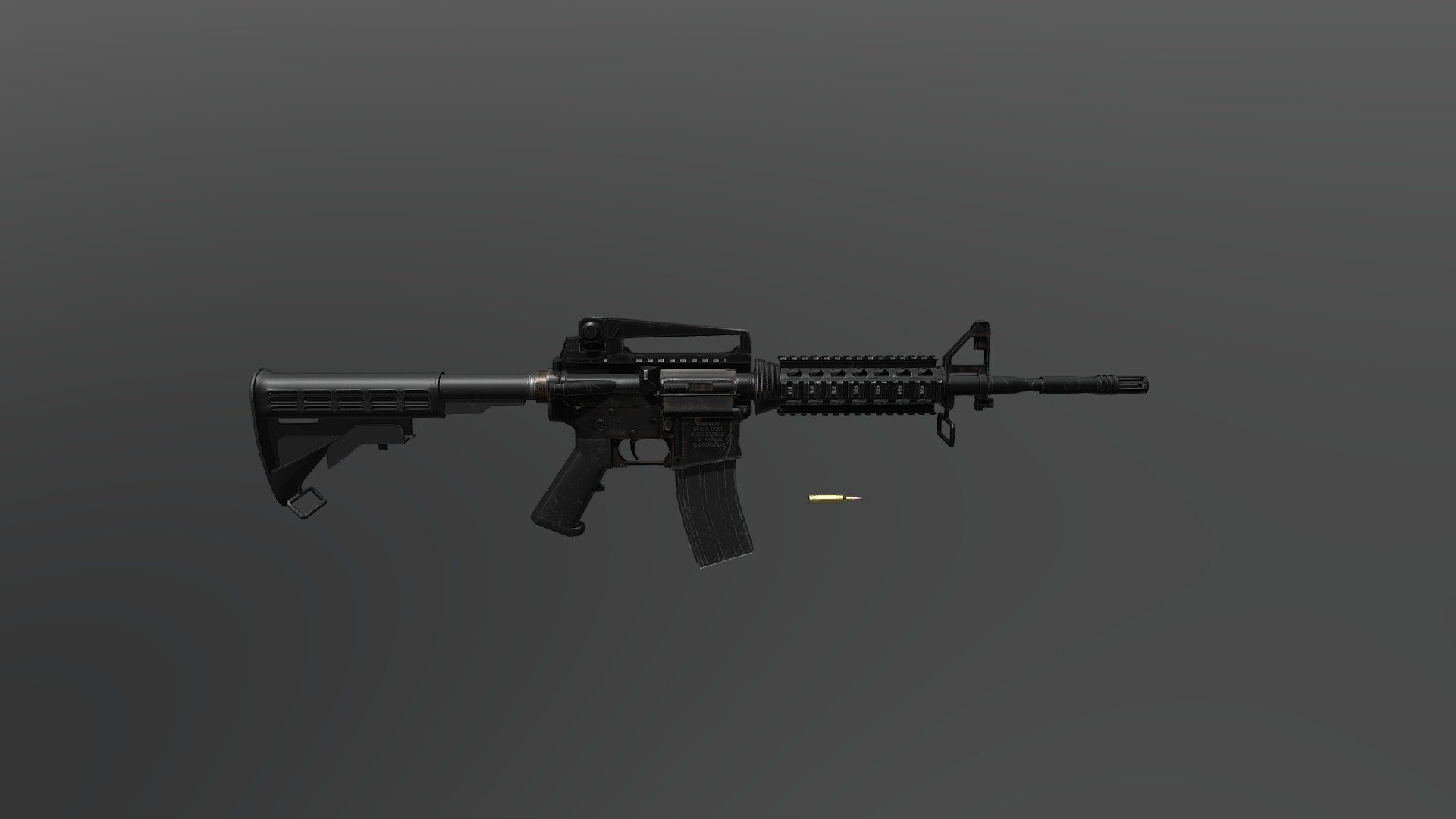 M4A1 Carbine 3d model