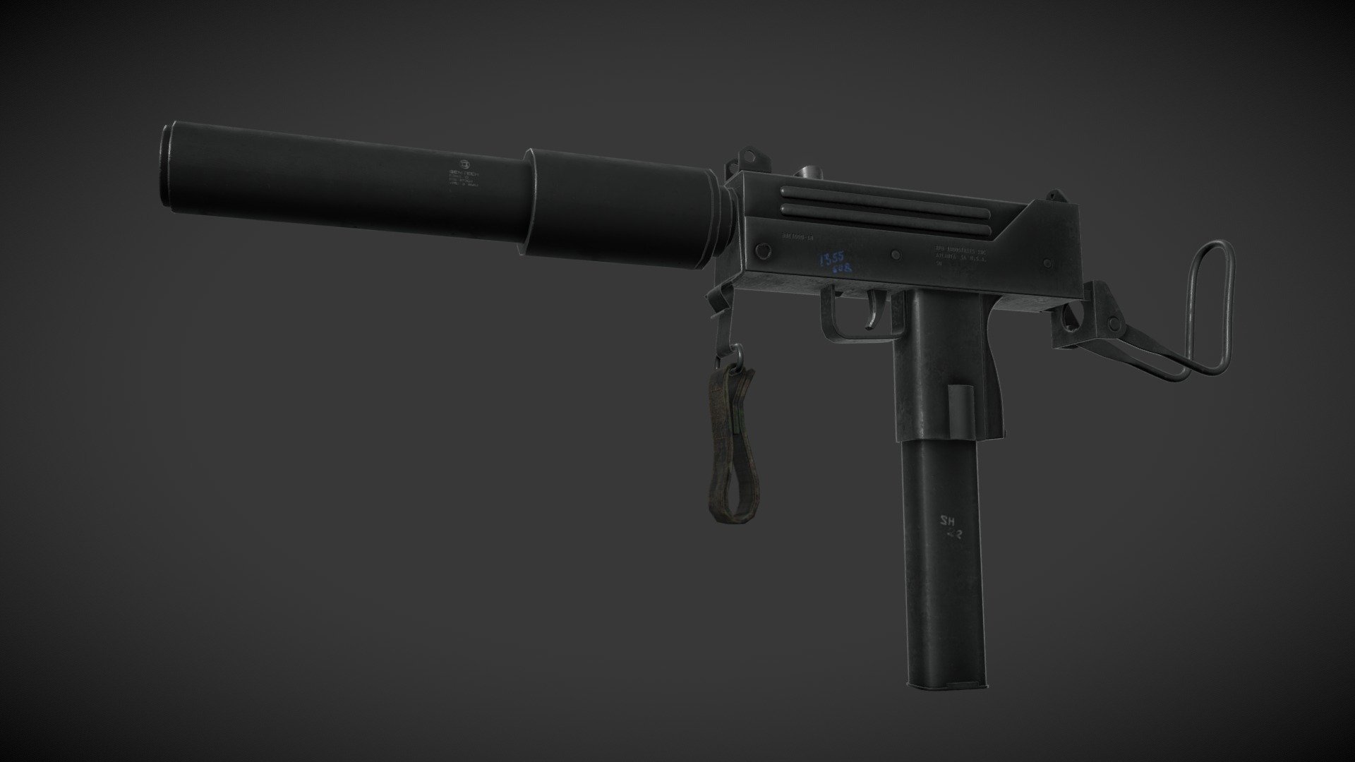 Ingram MAC-10 3d model