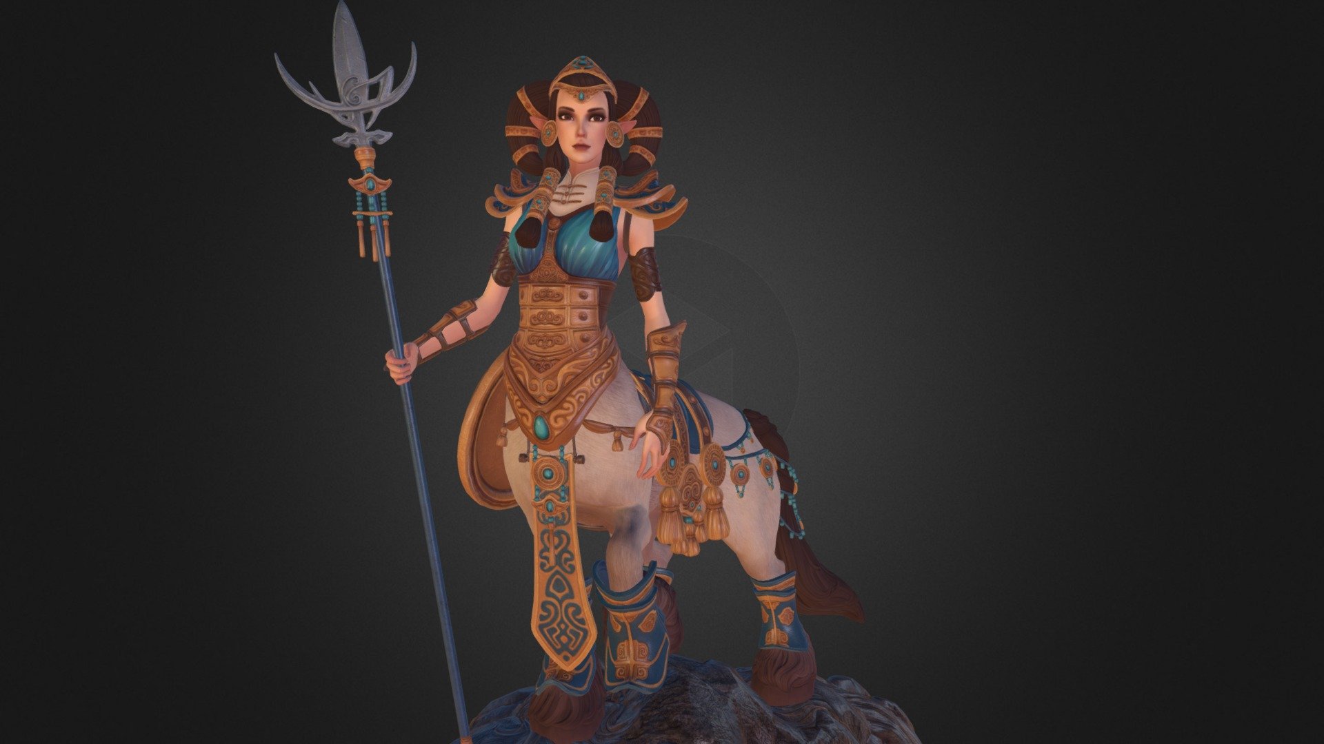 Heroic Centaur 3d model