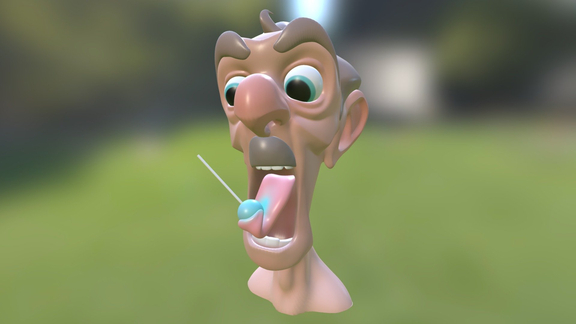 Lollipop GranPa 3d model