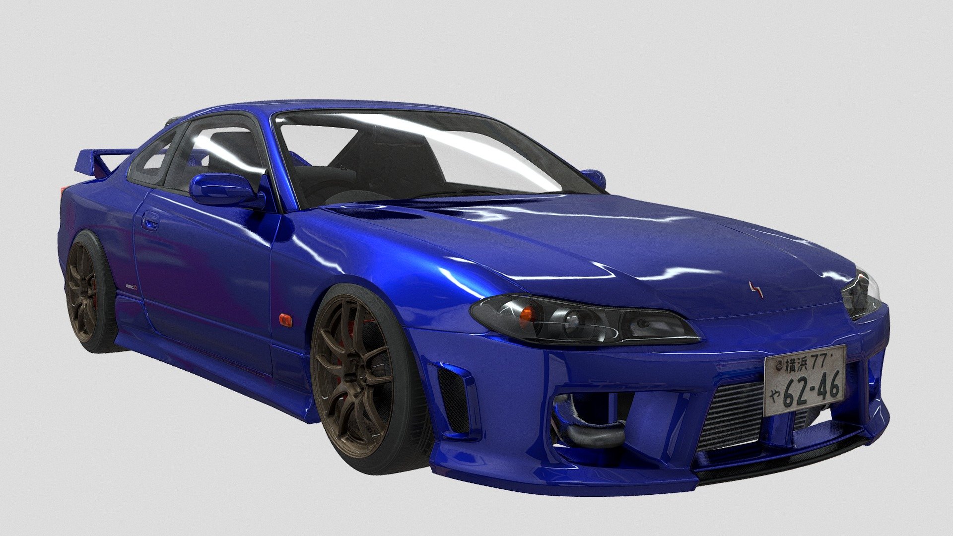 Nissan Silvia S15 SPEC-R 3d model