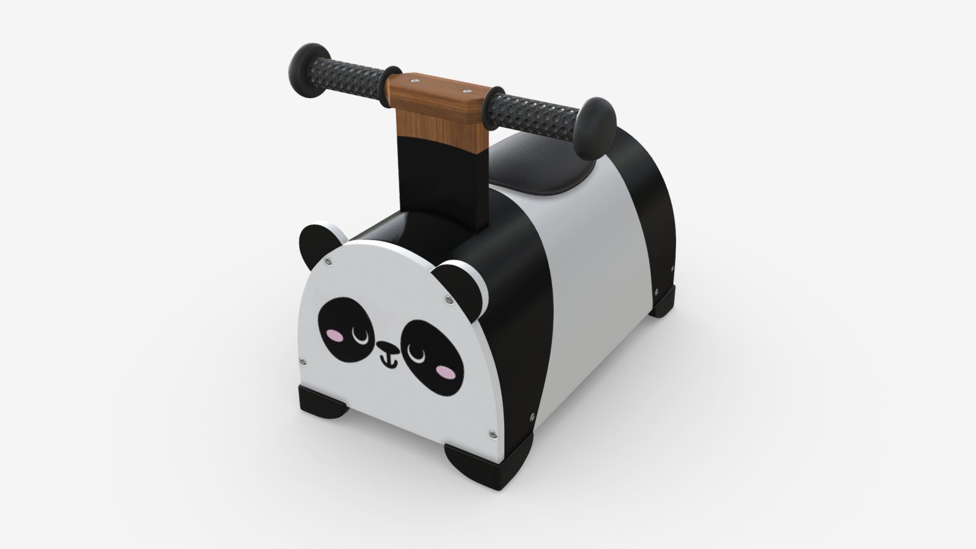 Panda baby ride-on 3d model