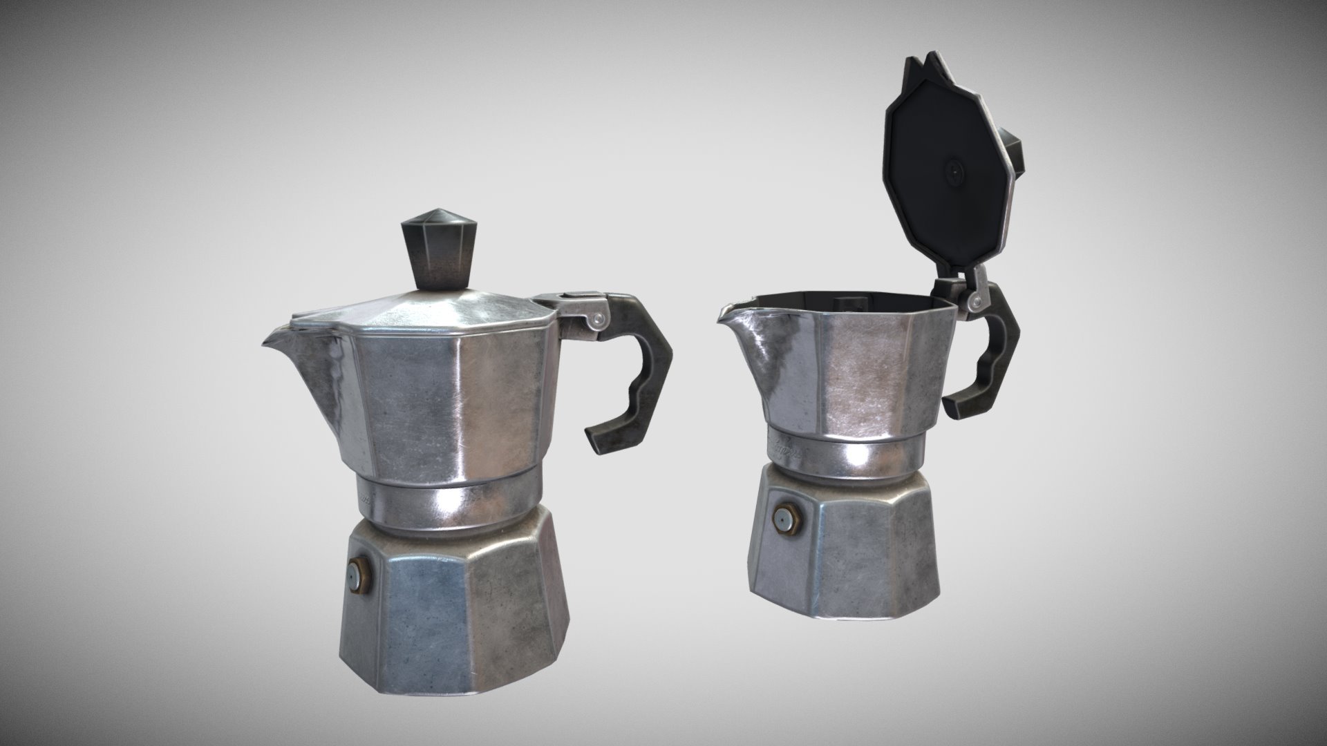 Coffe Moka 3d model