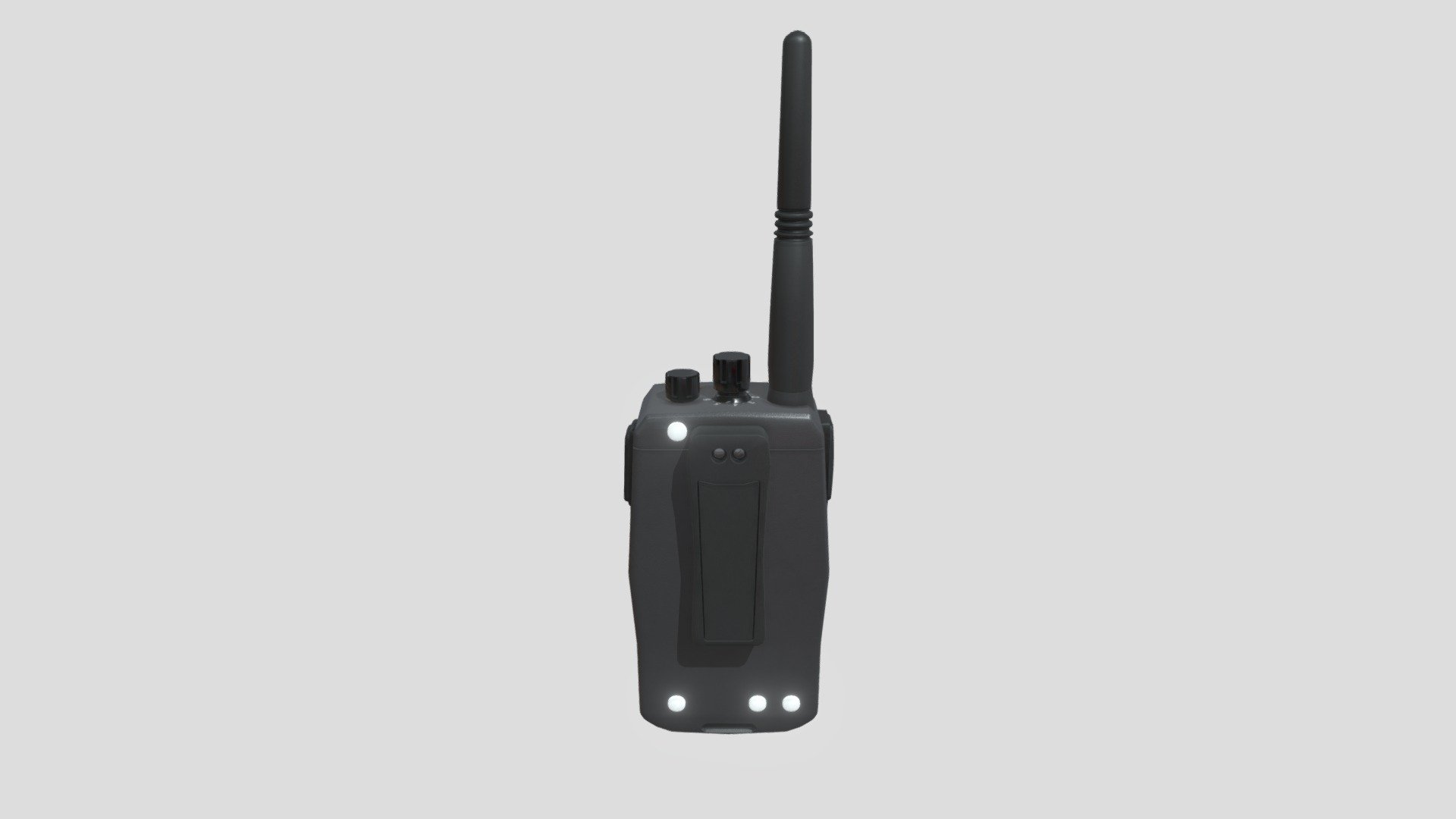 Low Poly Walkie Talkies 3d model