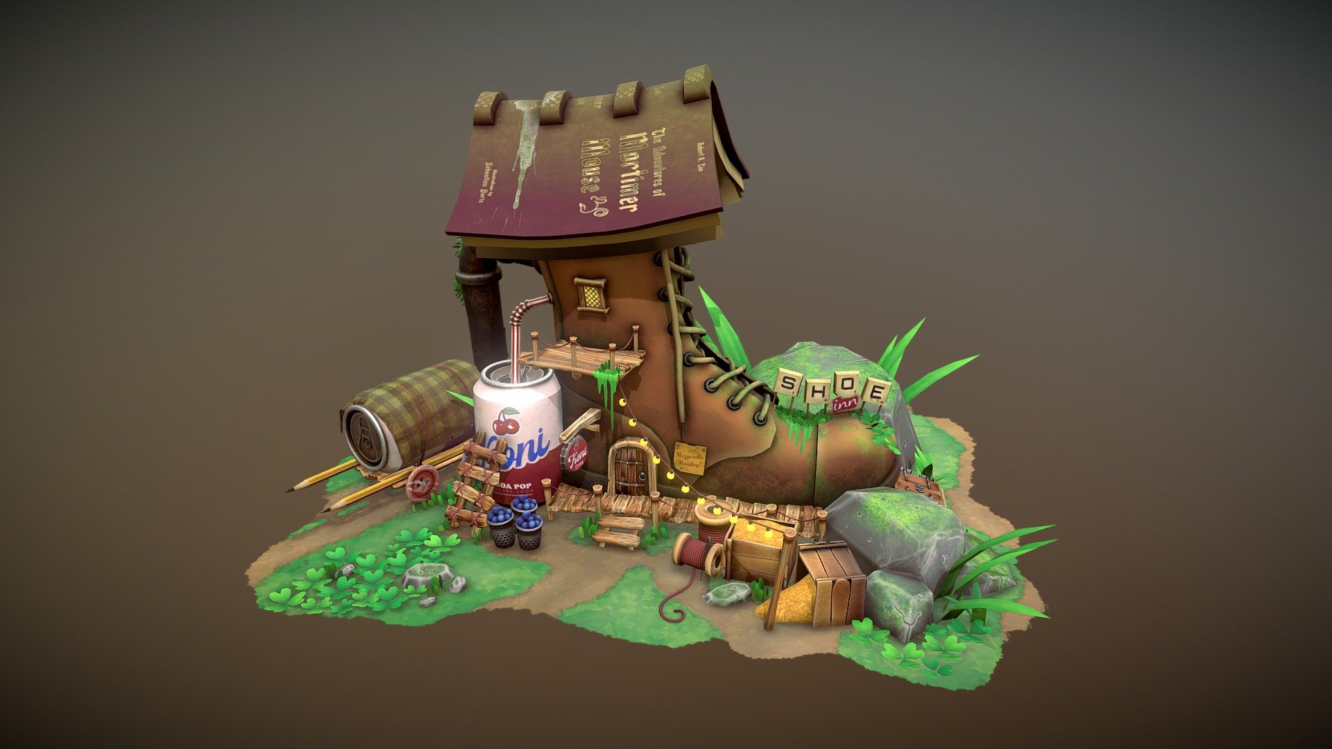 The Shoe Inn 3d model