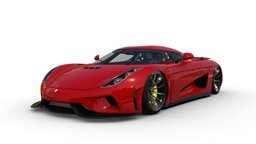 3d model Koenigsegg Regera