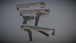 Sci-fi gun extender