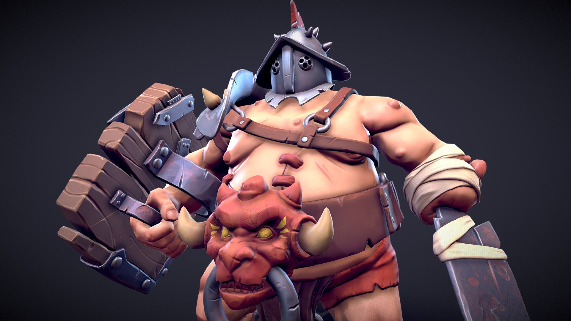 Gladiator 3d model