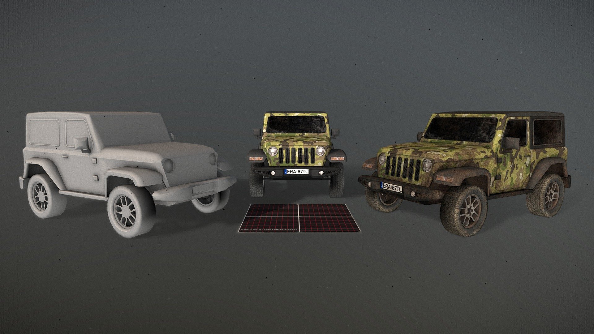 Jeep Wrangler JL Rubicon 2 Door 3d model