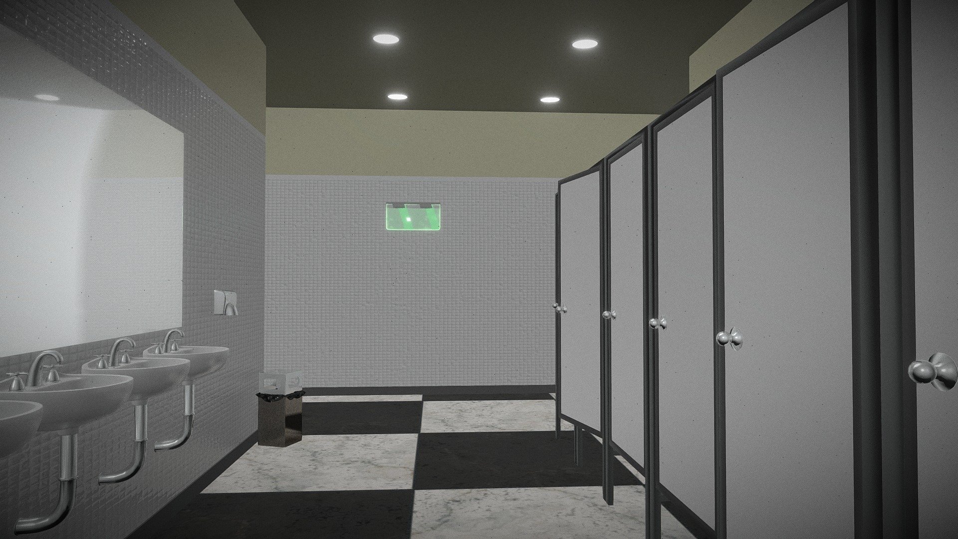 Bathroom 3d model