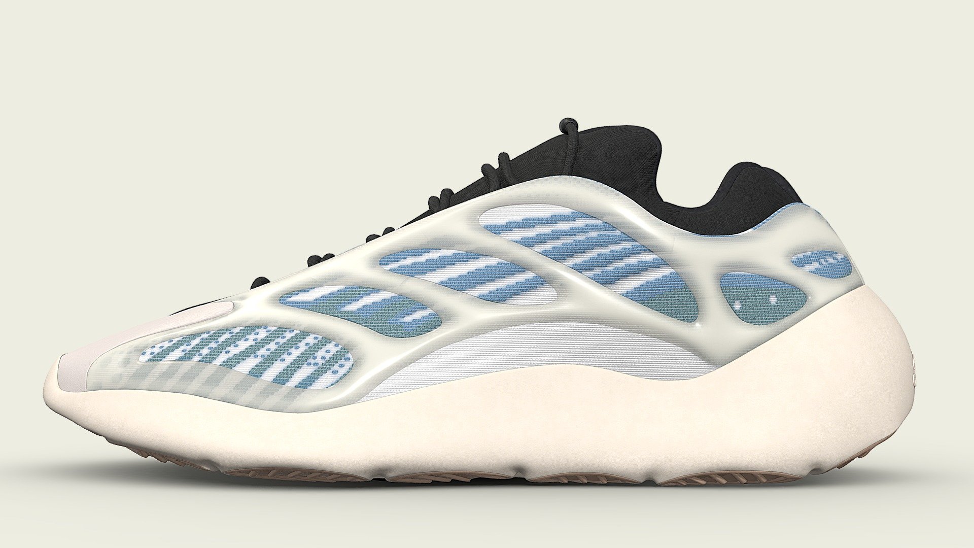 Yeezy 700 v3 Kyanite 3d model