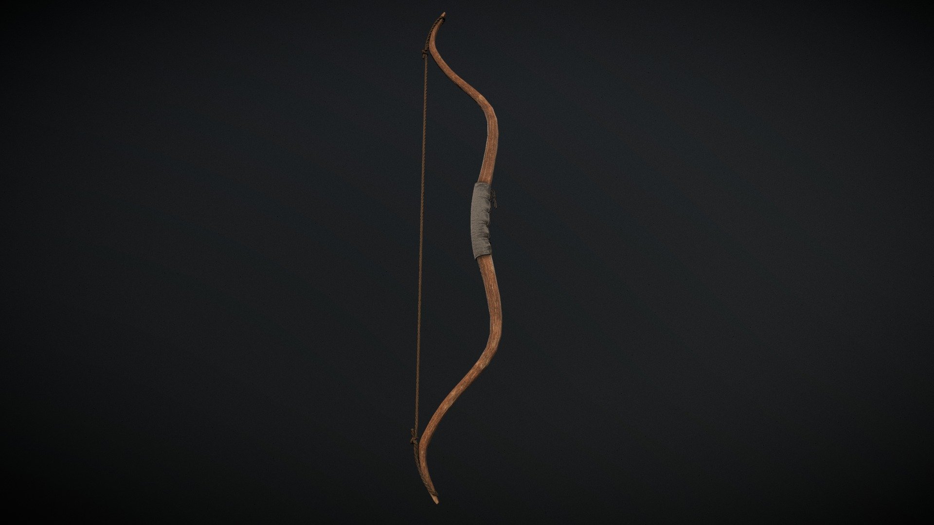 Recurve Bow 3d model