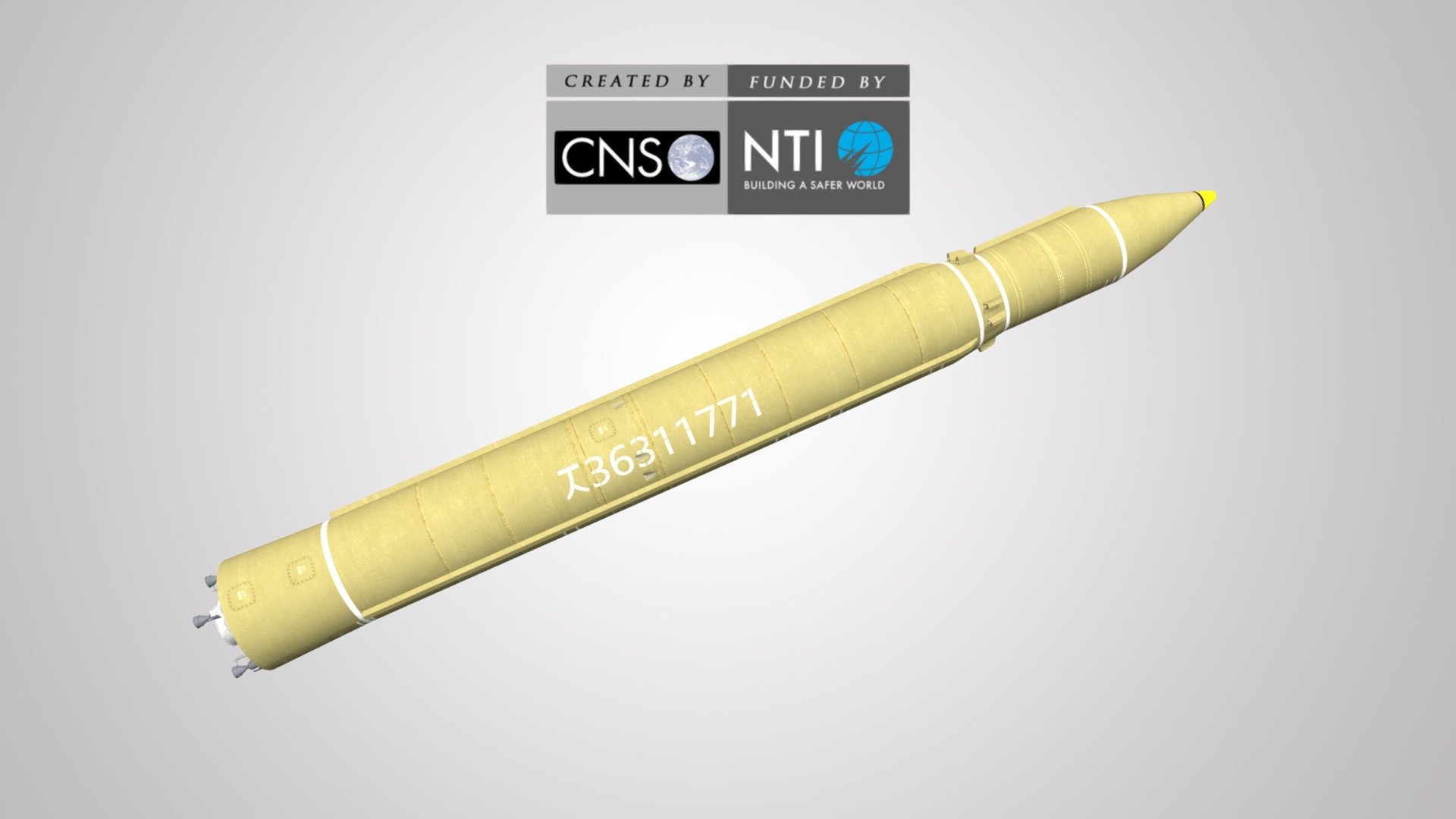 Hwasong-14 3d model