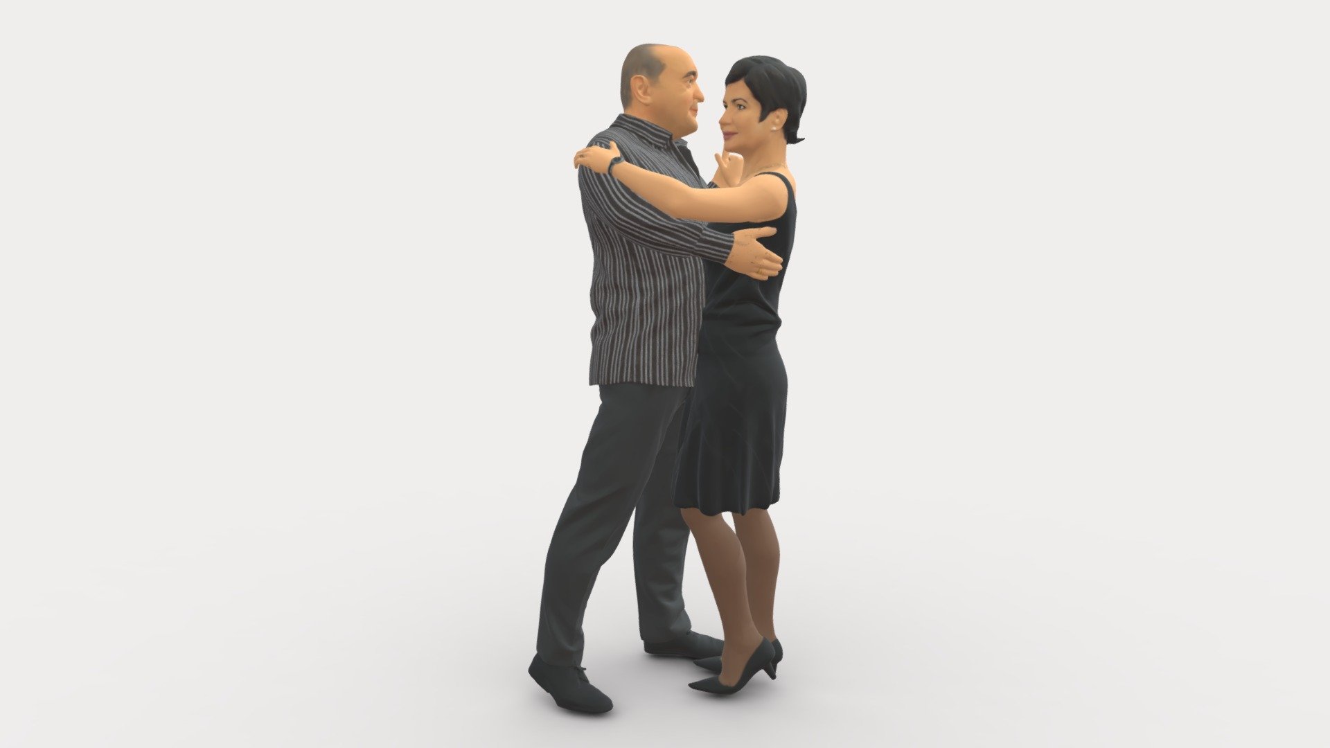 Dance Couple 0281 3d model