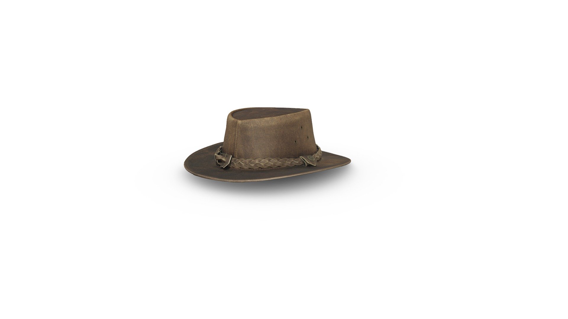 Leather Hat 3d model