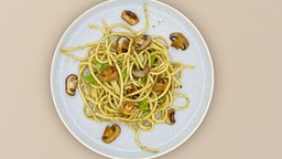 Crispy Mushroom Pasta