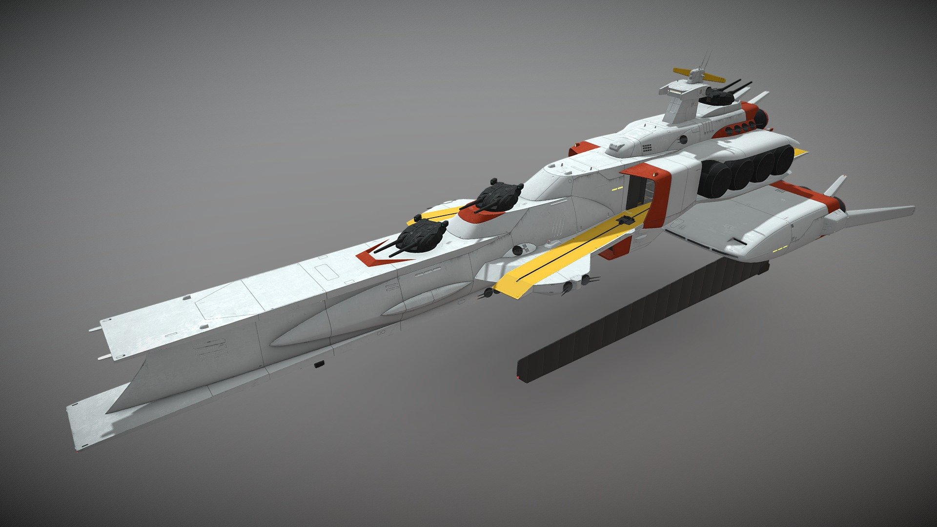 Ra-cailum class 3d model