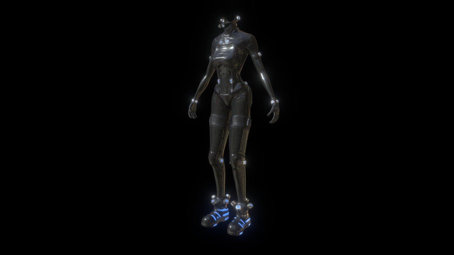 Full body Gantz suit 3d model