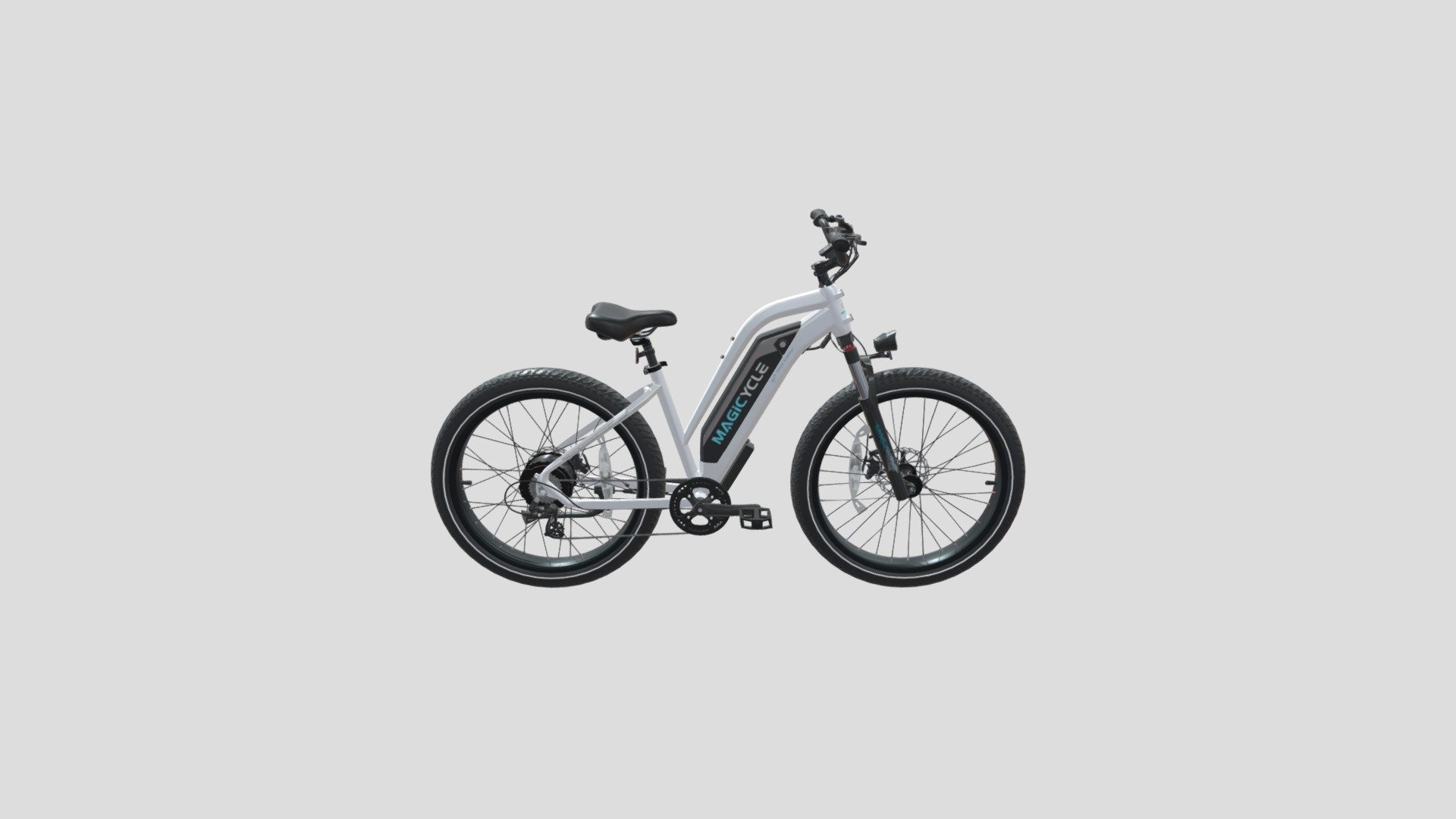 electric bicycle 3d model