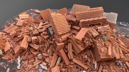 Crushed bricks