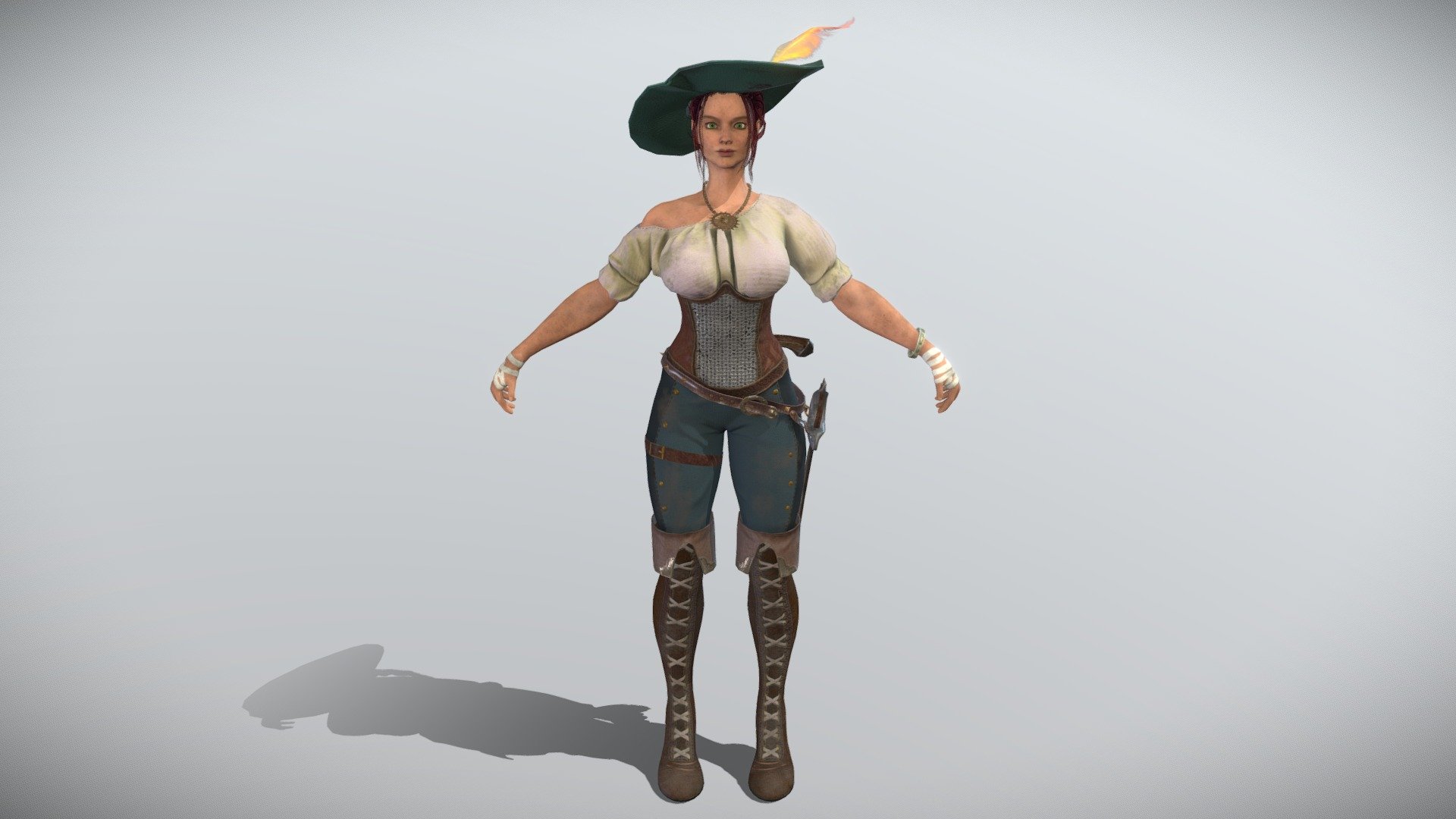 Pirate 3d model