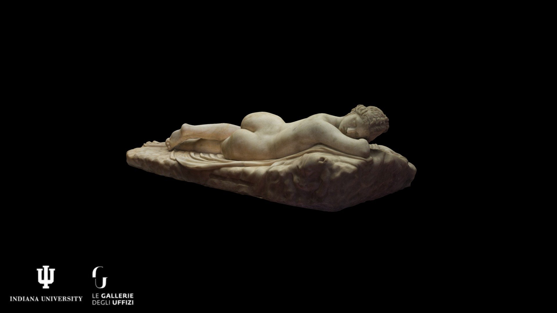 Sleeping Hermaphrodite Inv. 1914 n. 343 3d model