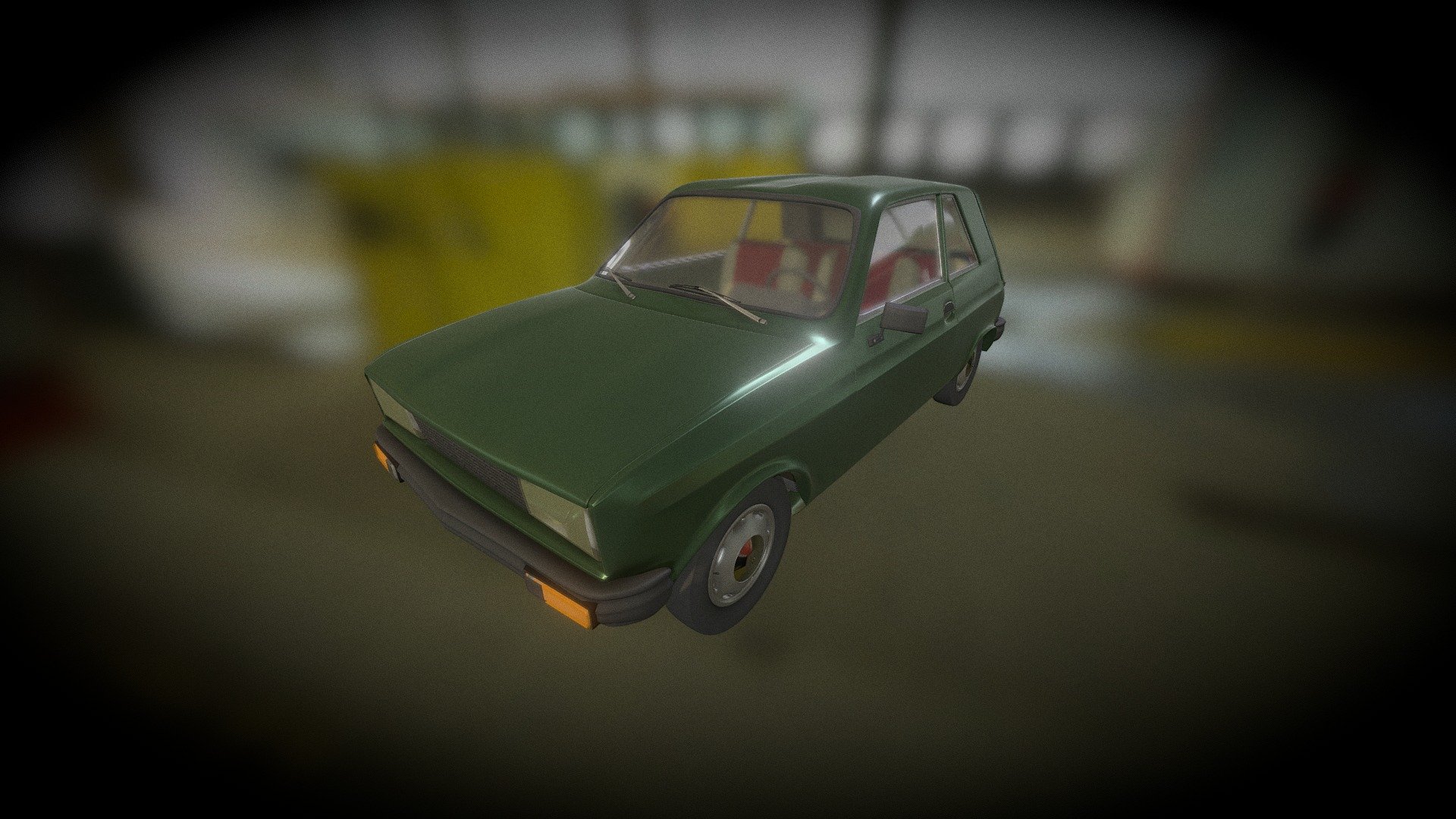 Peugeot 104 3d model