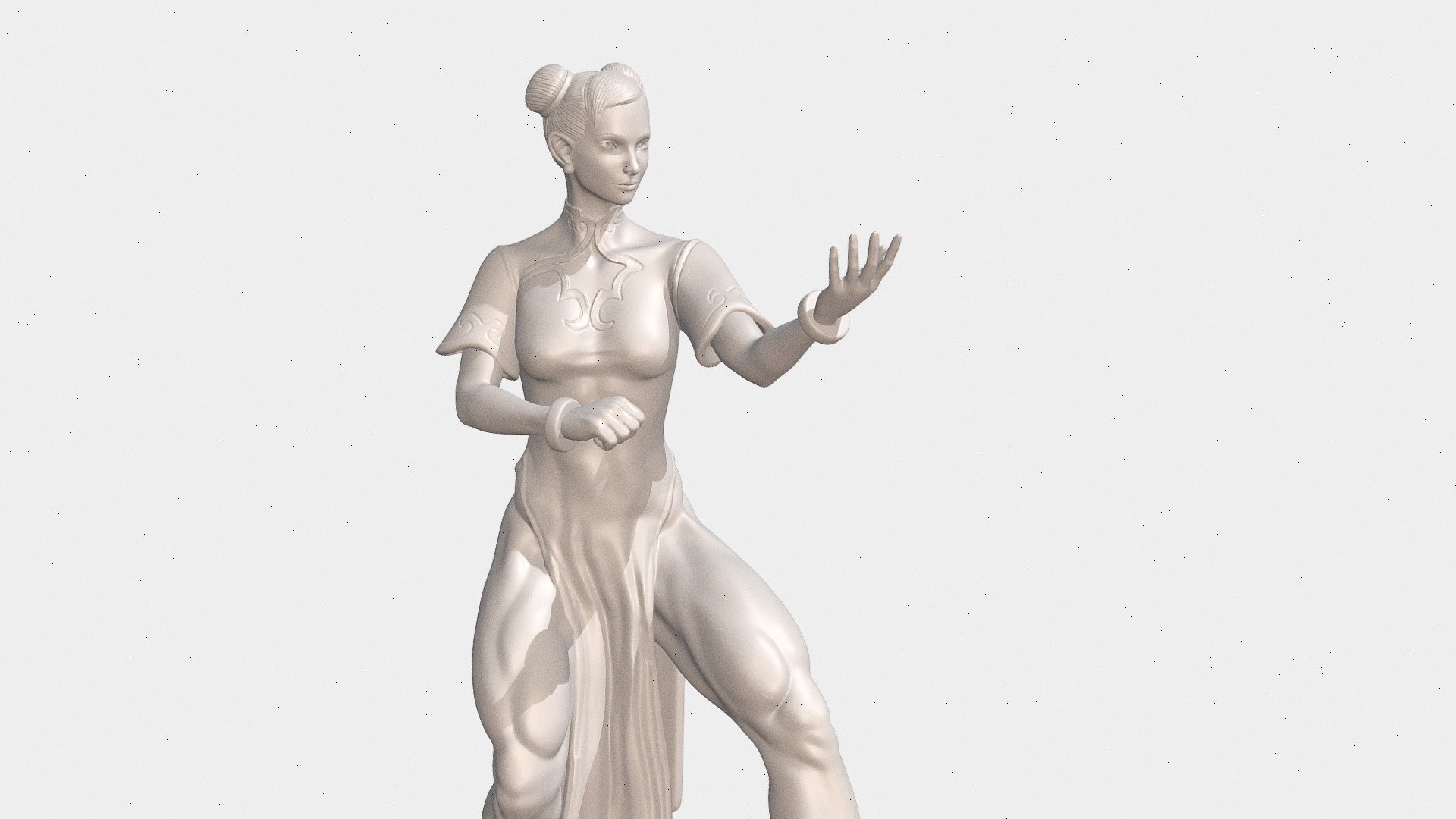 Chun Li 3d model