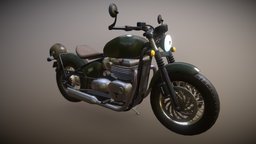 Triumph Bonneville Bobber 1200cc Motorcycle